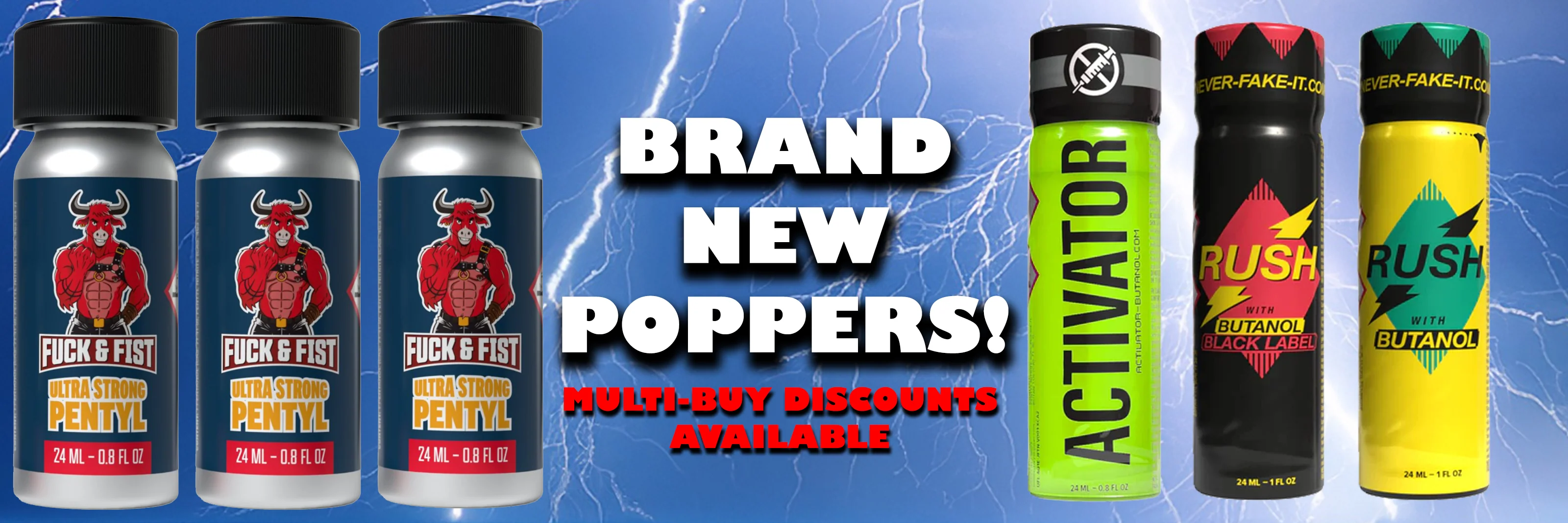 Speedy Poppers: UKβs Premium Aromas